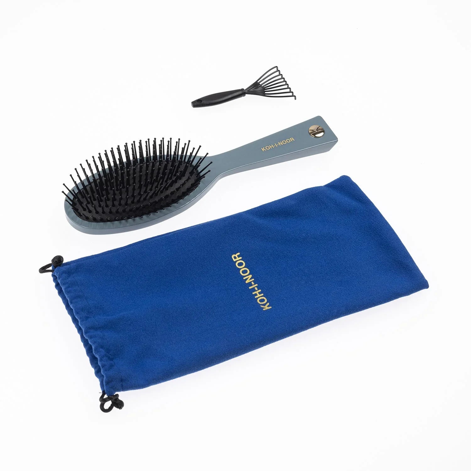 KOH-I-NOOR Pastel Synthetic Pin Brush for Thick & Coarse Hair
