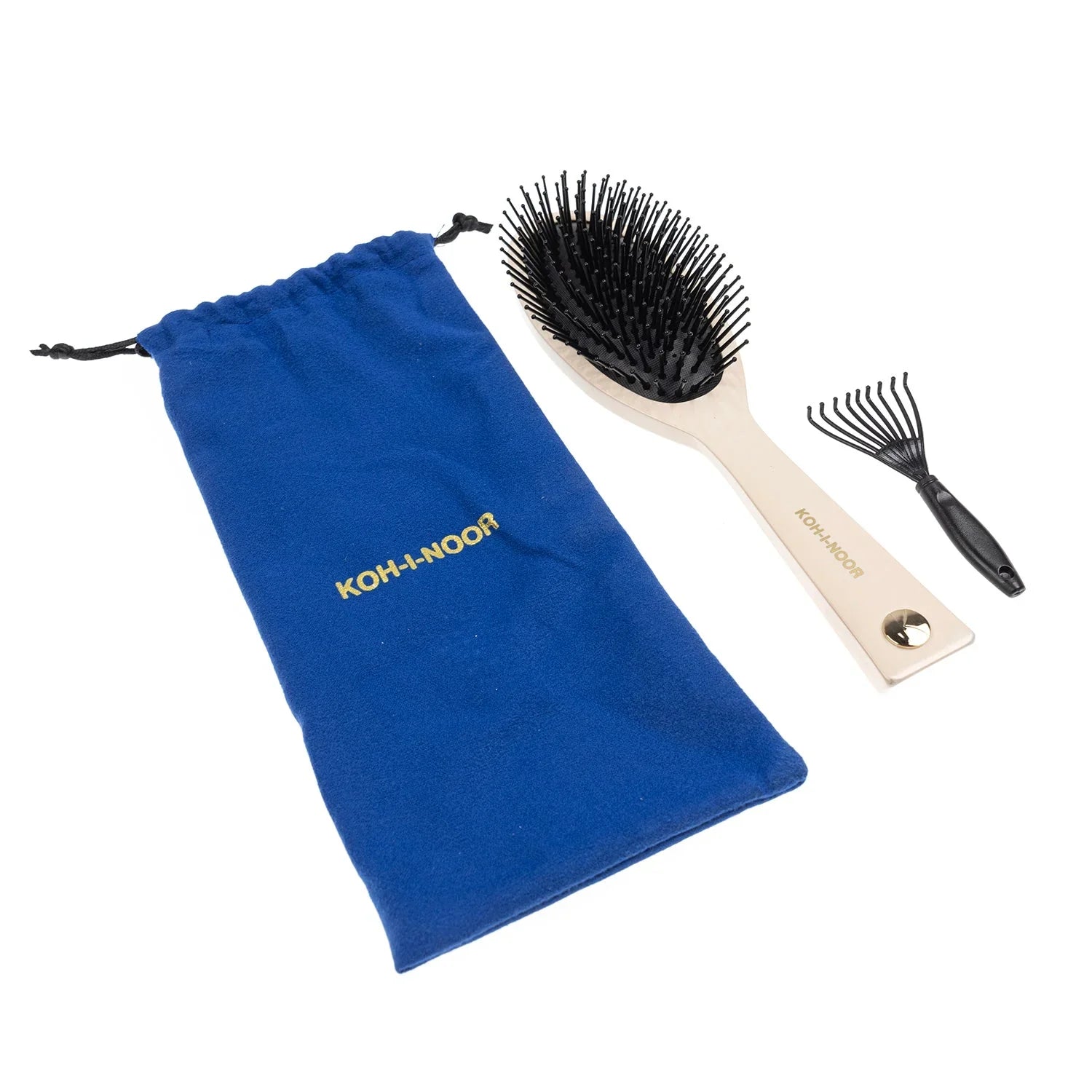 KOH-I-NOOR Pastel Synthetic Pin Brush for Thick & Coarse Hair