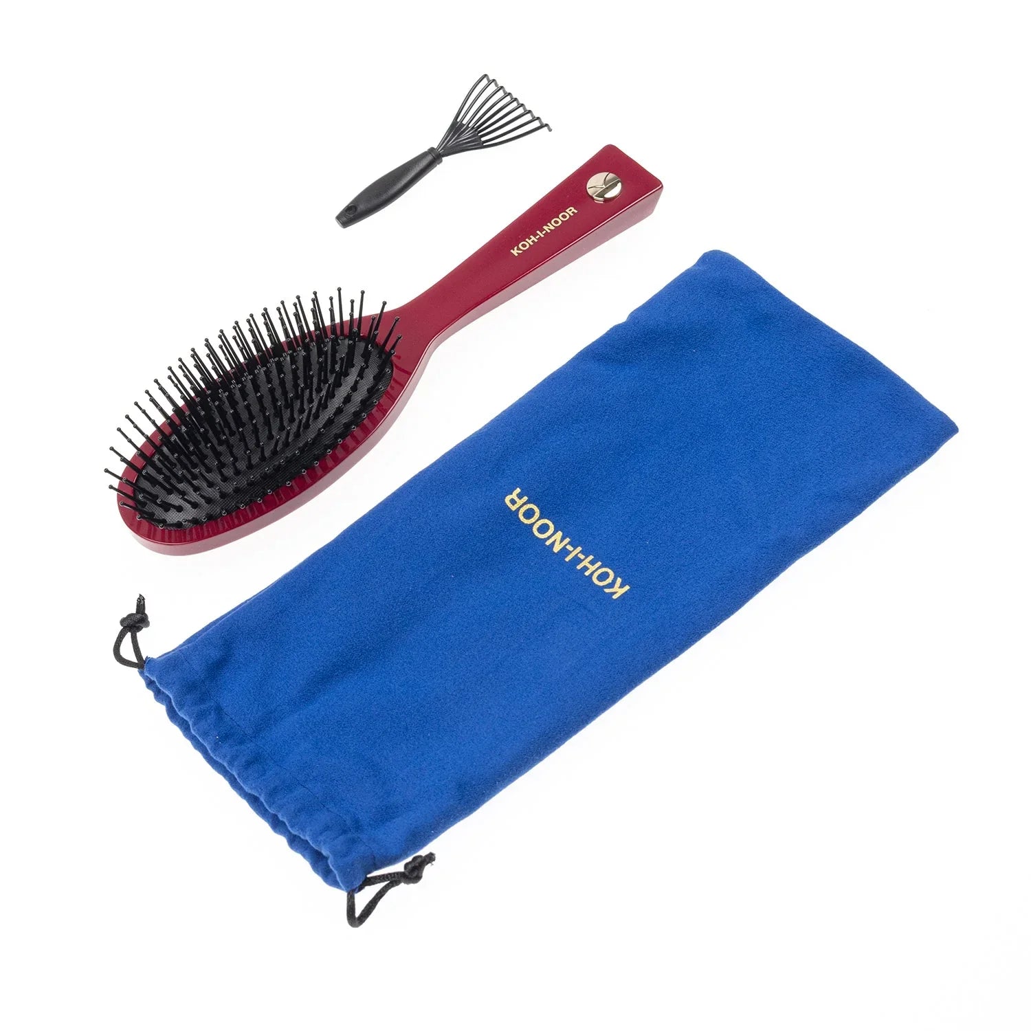 KOH-I-NOOR Pastel Synthetic Pin Brush for Thick & Coarse Hair
