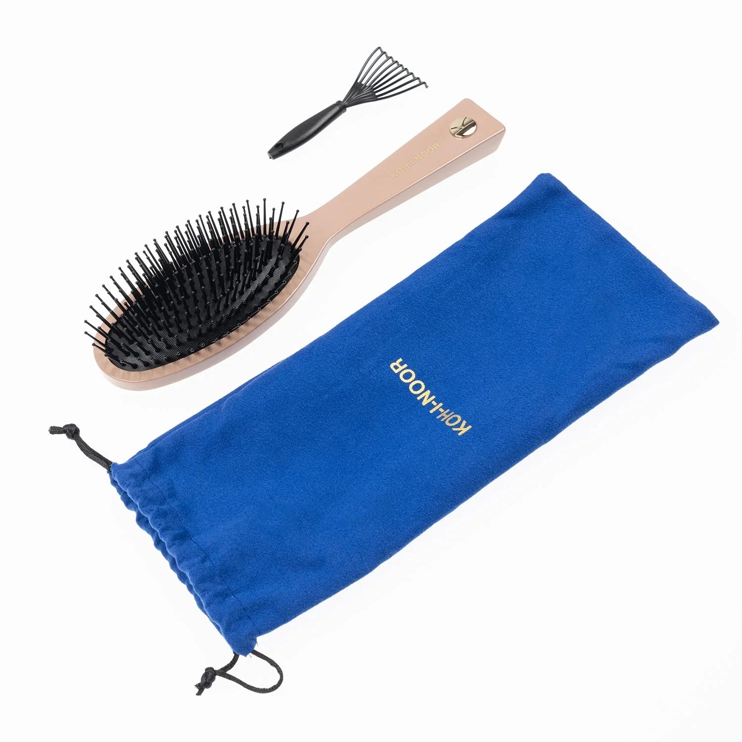 KOH-I-NOOR Pastel Synthetic Pin Brush for Thick & Coarse Hair