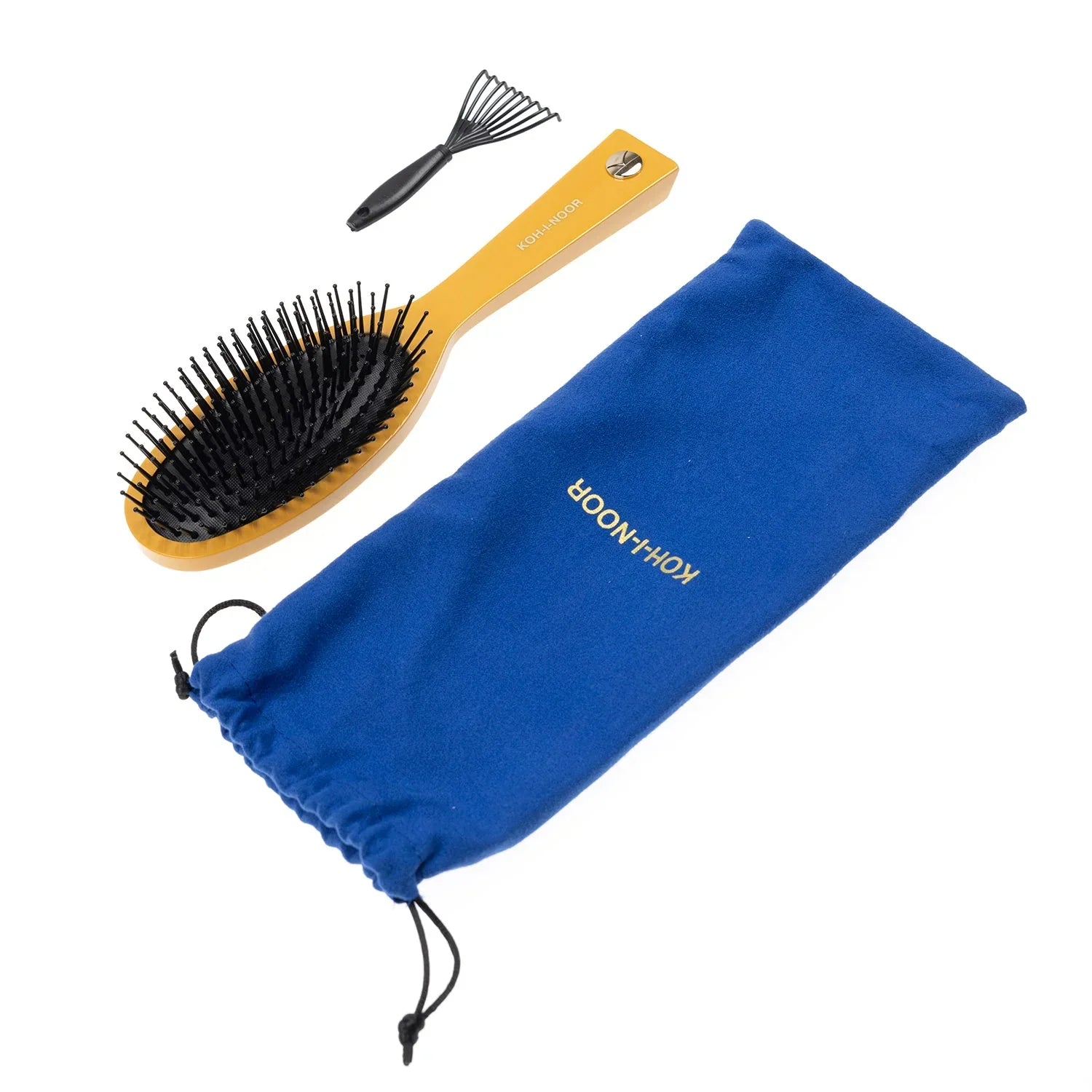 KOH-I-NOOR Pastel Synthetic Pin Brush for Thick & Coarse Hair