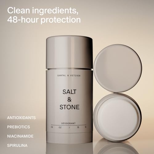Salt & Stone Santal & Vetiver Deodorant Bundle