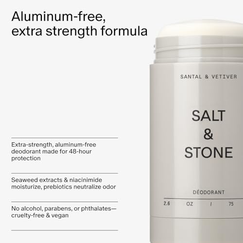 Salt & Stone Santal & Vetiver Deodorant Bundle