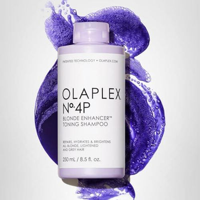 Olaplex Blonde Enhancer Purple Toning Shampoo - Image 2
