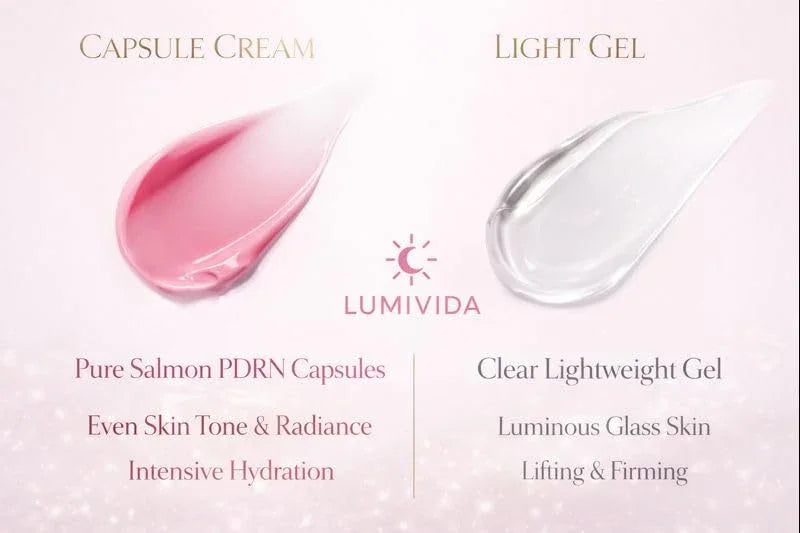 LumiVida Salmon DNA Face Cream with PDRN – Hydrating Facial Moisturizer
