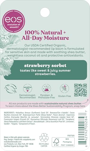 eos Strawberry Sorbet Lip Balm
