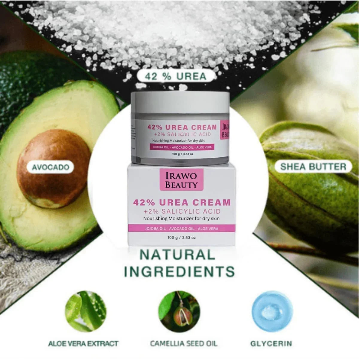 Irawo Beauty Hydrating 42% Urea Cream