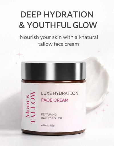 Mom’s Tallow Luxe Hydration Tallow Face Cream - Image 2