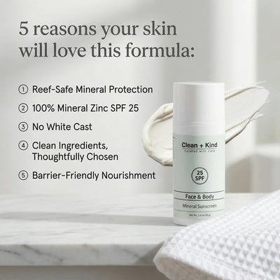 Clean + Kind Tallow Mineral Sunscreen - Image 4
