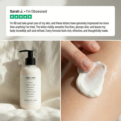 Clean + Kind Retinol Lotion - Image 4