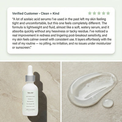 Clean + Kind Azelaic Face Serum - Image 4