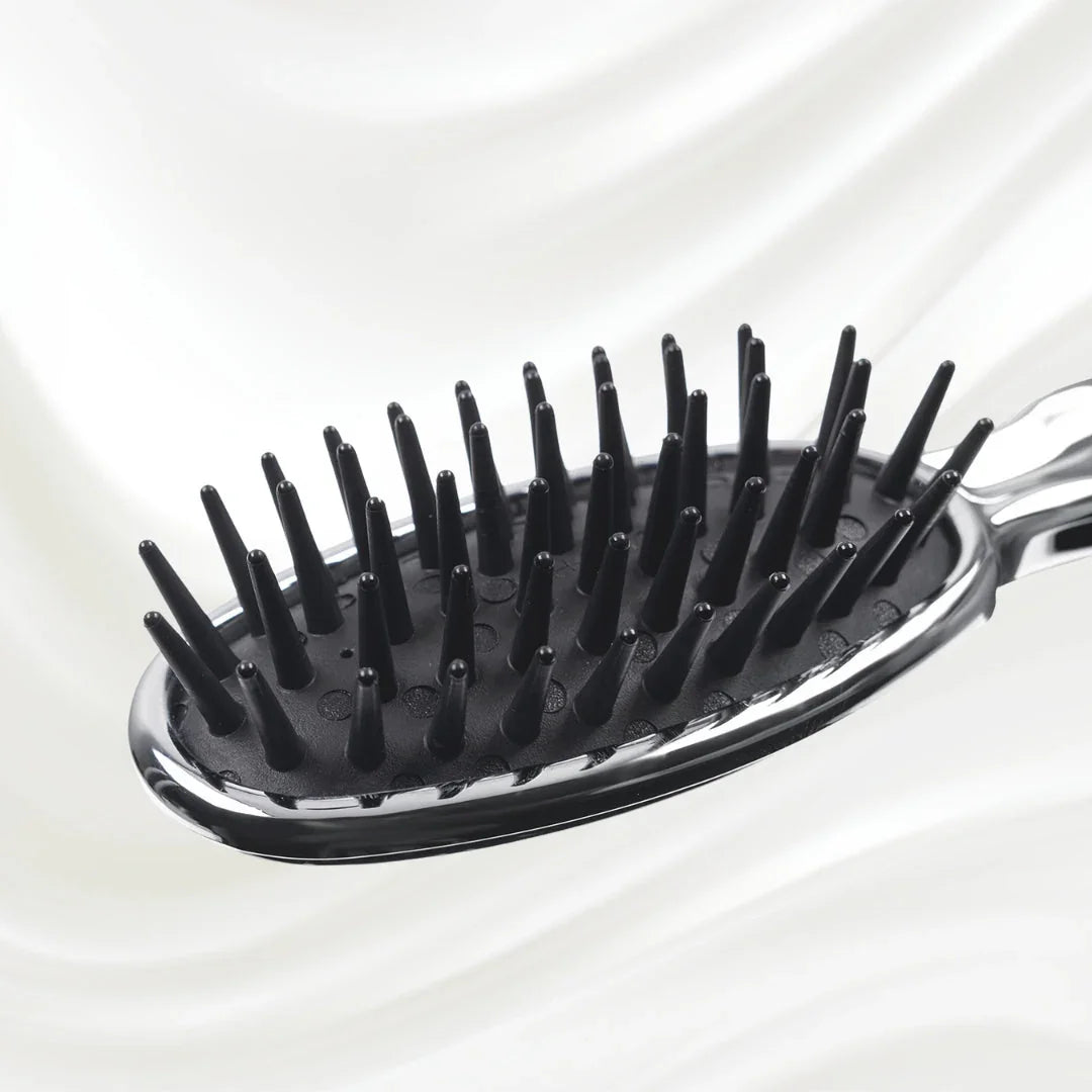KOH-I-NOOR Metallic Pneumatic Detangling Hairbrush