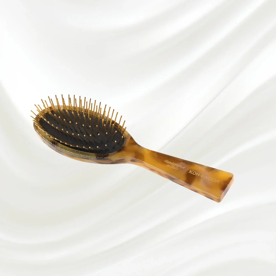 KOH-I-NOOR Luxury Pneumatic Hair Brush in Honey Yellow