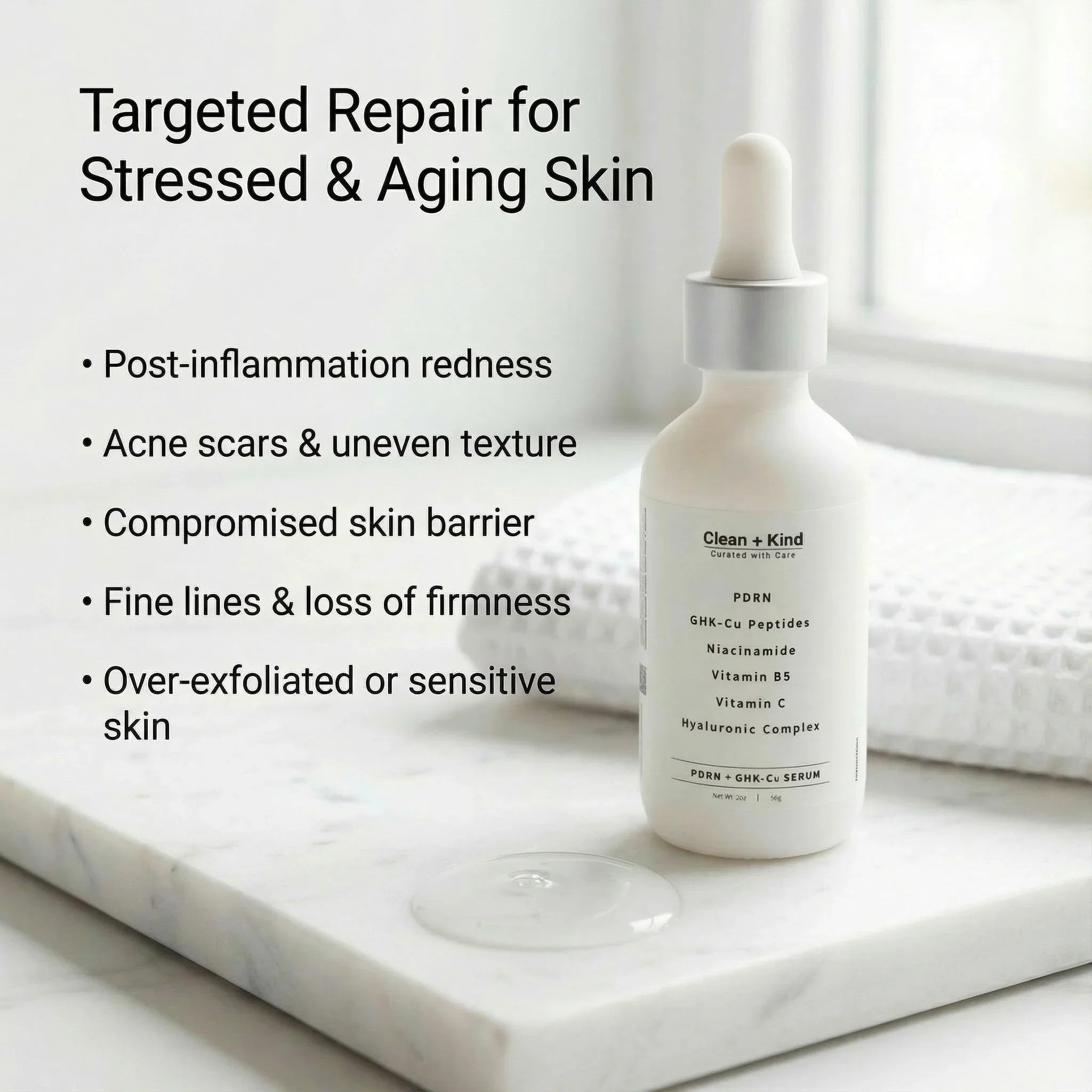 Clean + Kind PDRN / GHK-Cu Serum