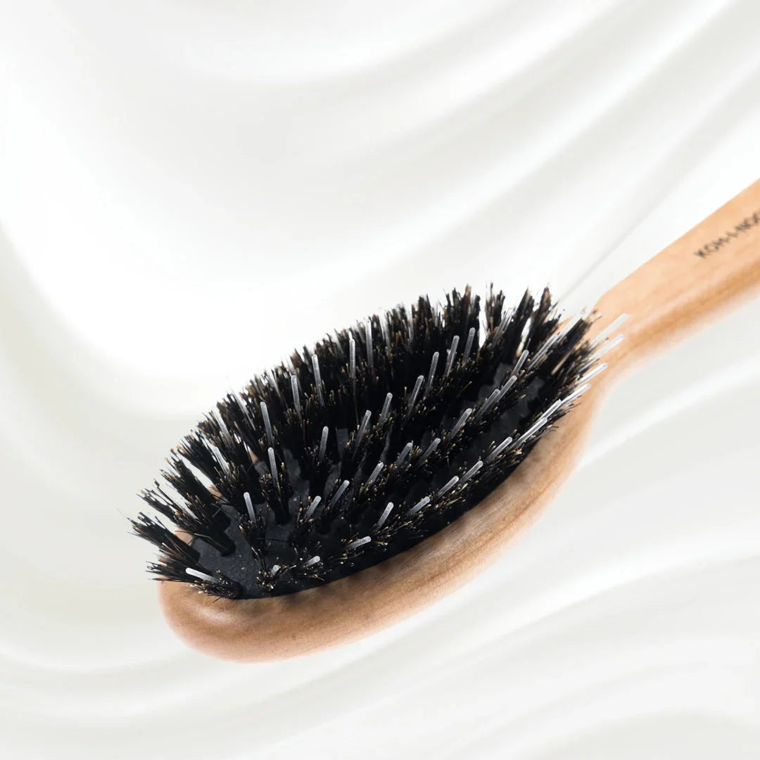 KOH-I-NOOR Legno Alder Wood Hair Brush for Normal to Thick Hair
