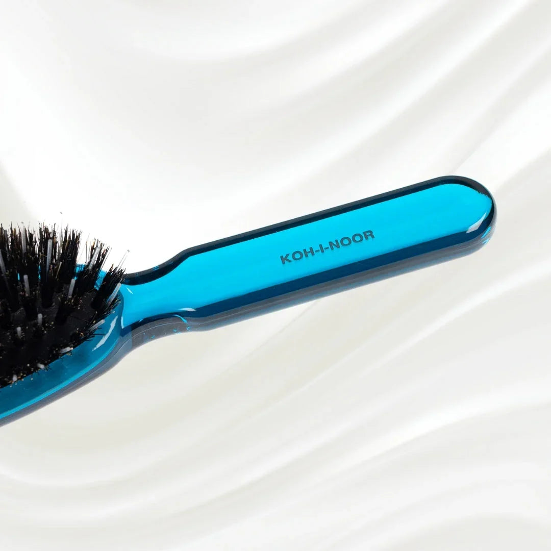 KOH-I-NOOR All Seasons Mixed Bristle Brush - Boar & Nylon for Normal to Thick Hair