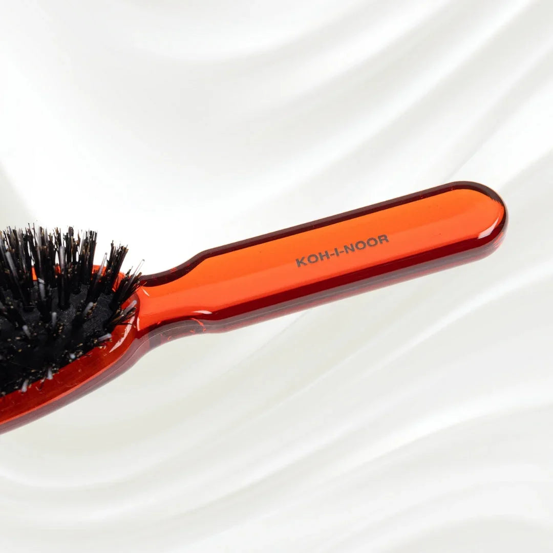KOH-I-NOOR All Seasons Mixed Bristle Brush - Boar & Nylon for Normal to Thick Hair