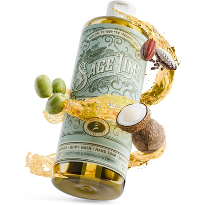 Carolina Castile Soap Sage Lime Castile Soap - Image 1