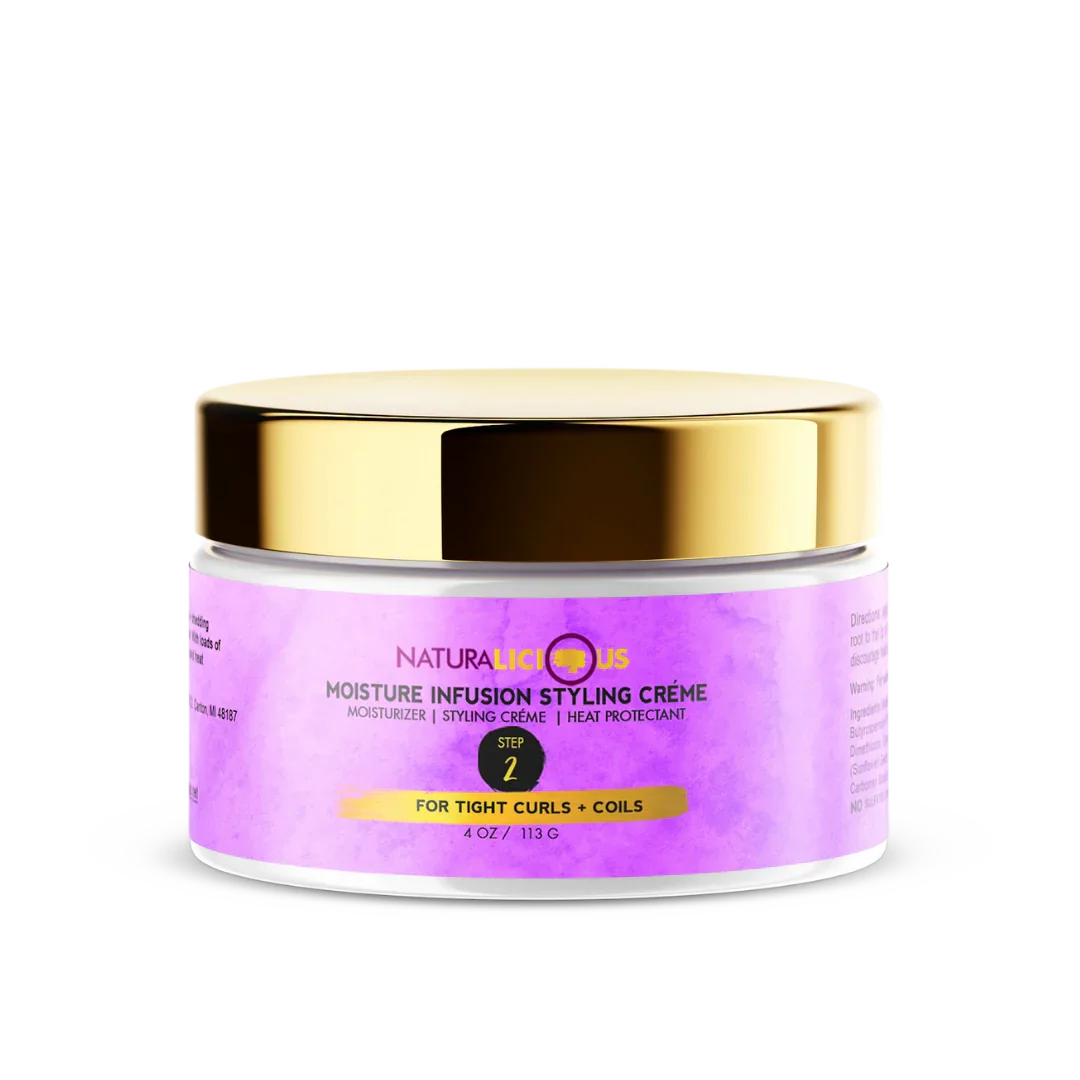Naturalicious Step 2: Moisture Infusion Styling Creme (For Tight Curls)