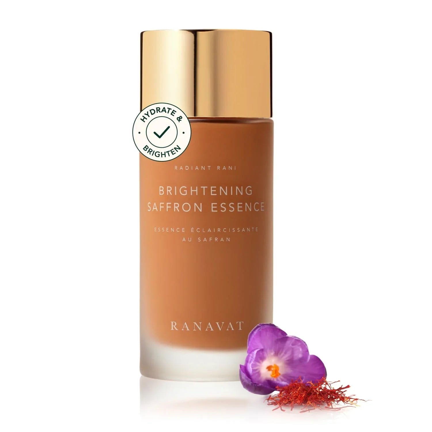RANAVAT BOTANICS Radiant Rani Brightening Saffron Facial Essence - Hydrating Milk Toner