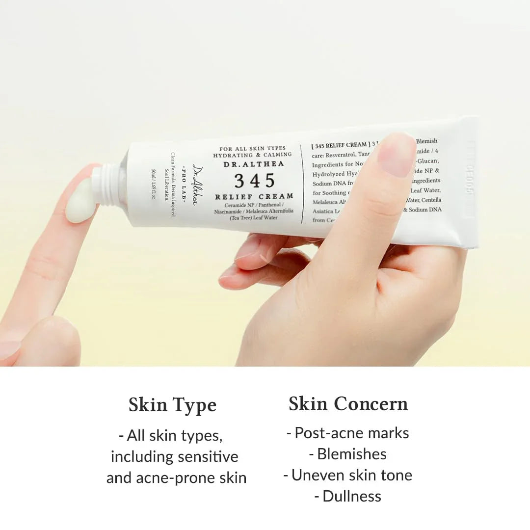 Dr.Althea Relief Cream | Korean Vegan Skin Care for All Skin Types