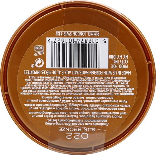 Rimmel Sun Bronze - Bronzer, Matte Finish, 0.49oz