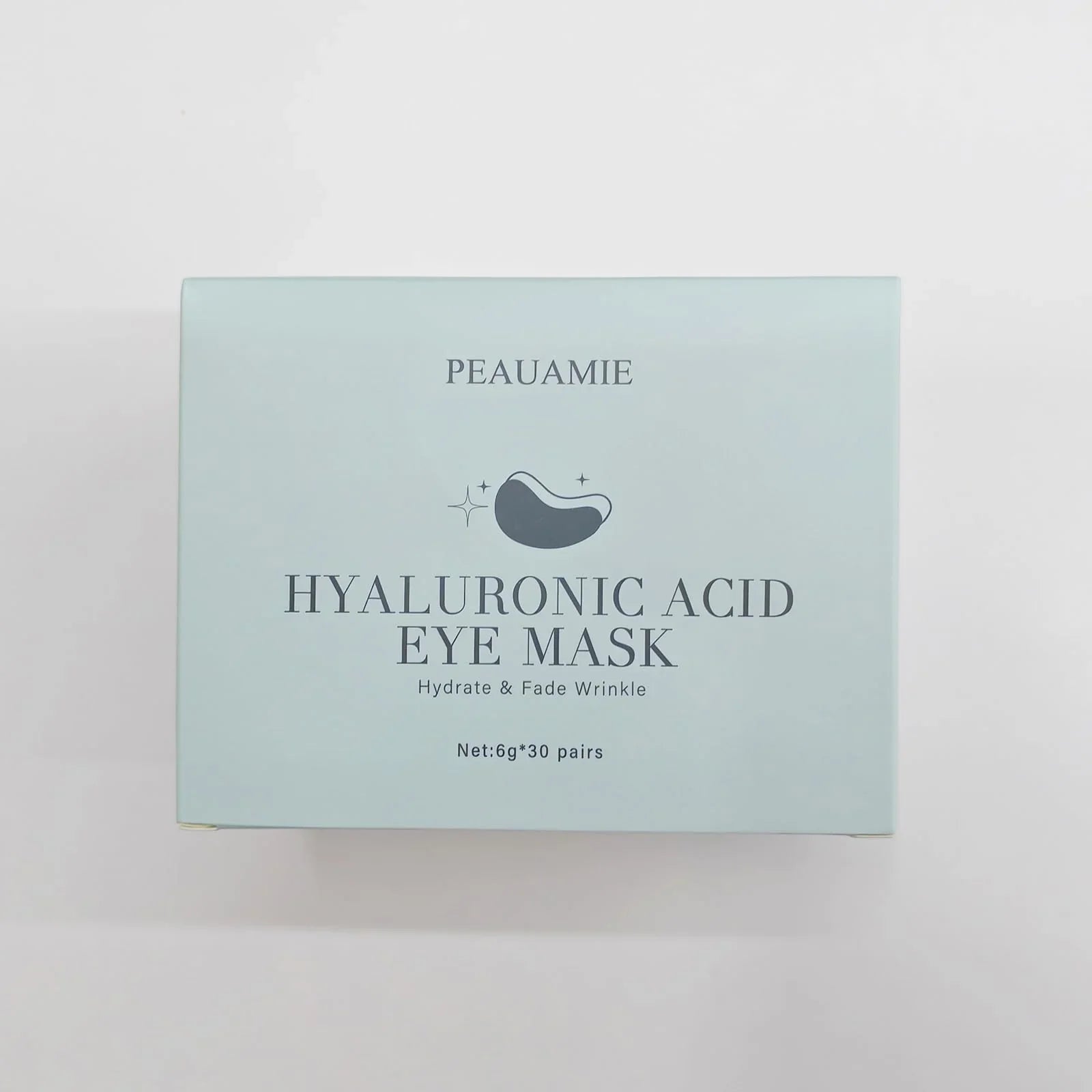 PEAUAMIE Under Eye Patches Hyaluronic Acid Eye Mask 30 Pairs
