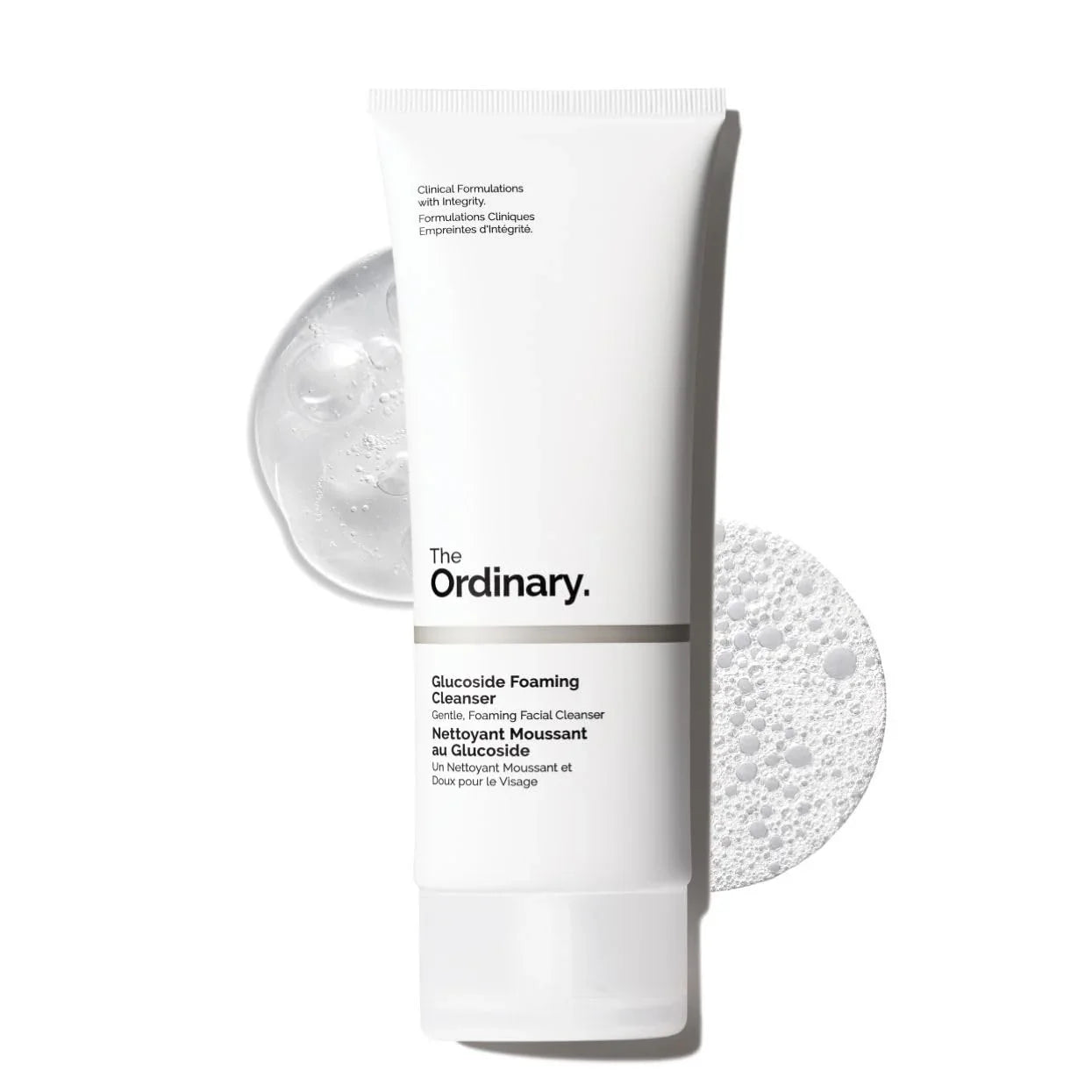 The Ordinary Glucoside Foaming Cleanser, Gentle Foaming Face Wash for All Skin Types