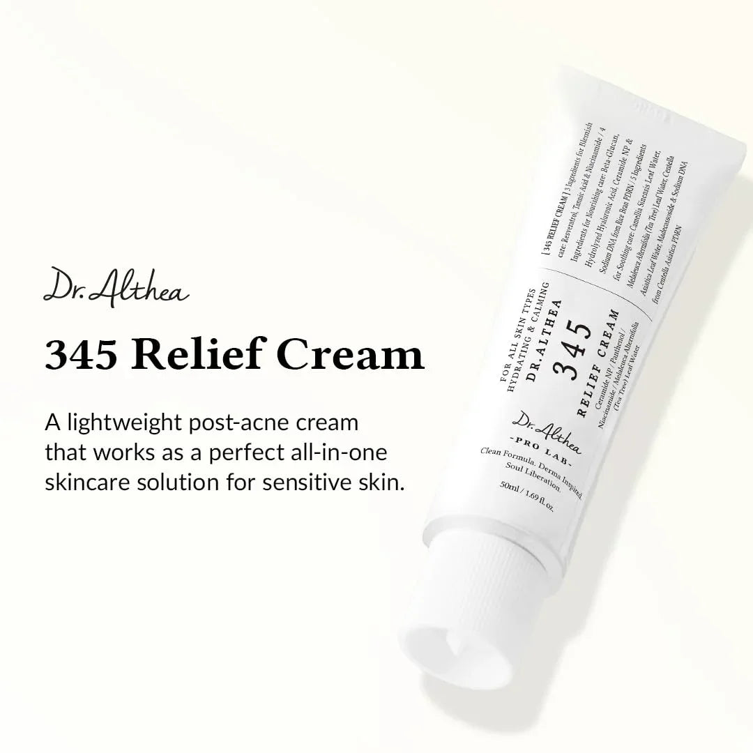 Dr.Althea Relief Cream | Korean Vegan Skin Care for All Skin Types