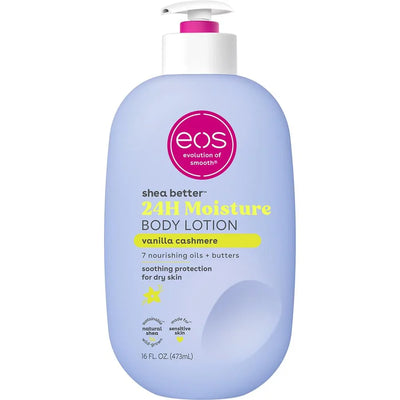 eos Shea Better Body Lotion Vanilla Cashmere 16 fl oz - Image 1