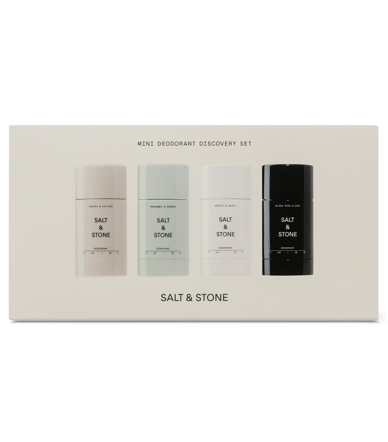 Salt & Stone Mini Deodorant Set