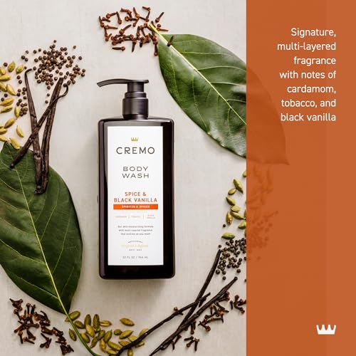 Cremo Spice & Black Vanilla Body Wash