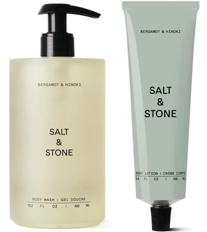 Salt & Stone Bergamot & Hinoki Body Wash & Lotion