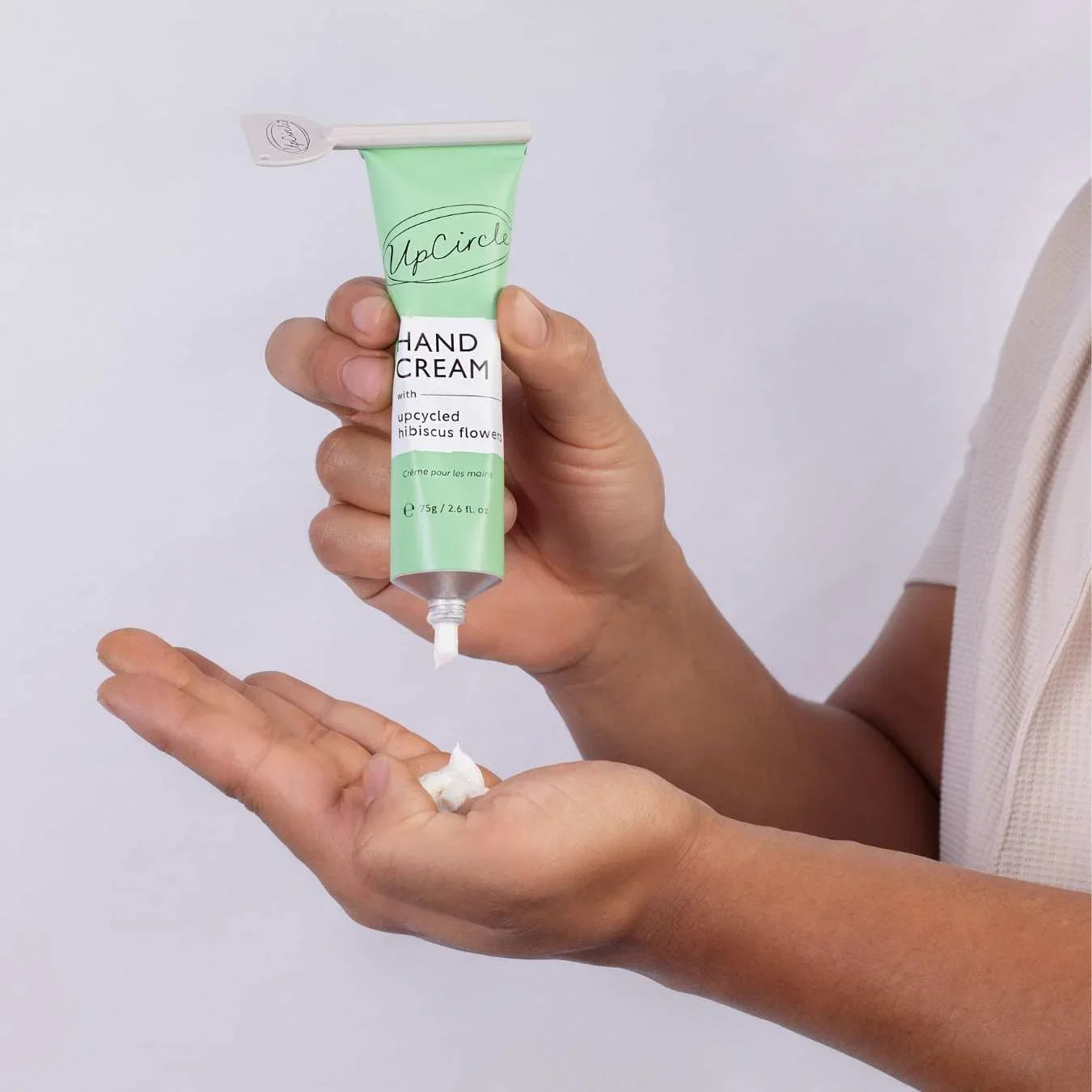 UpCircle Hand Cream with Hibiscus Flowers