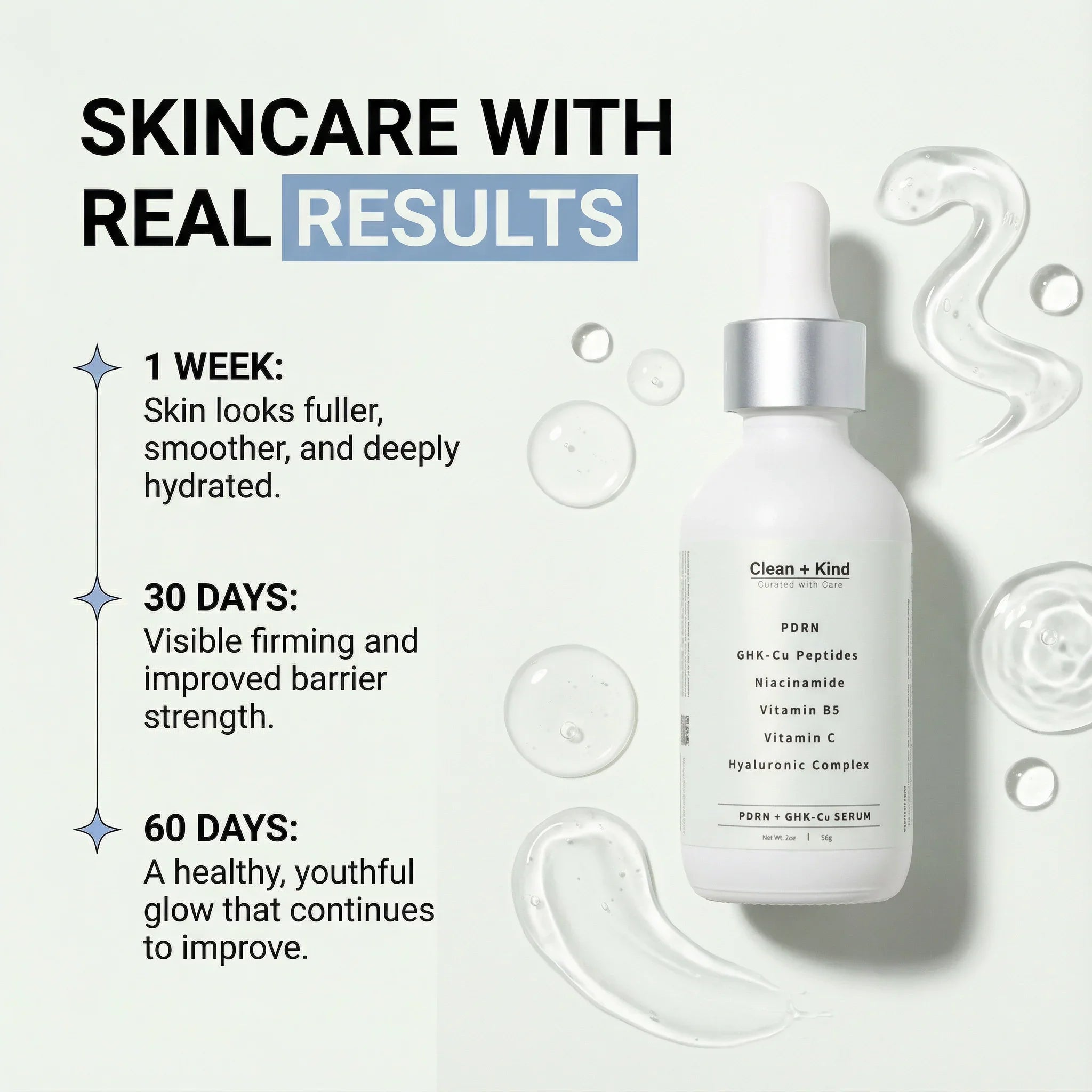 Clean + Kind PDRN / GHK-Cu Serum