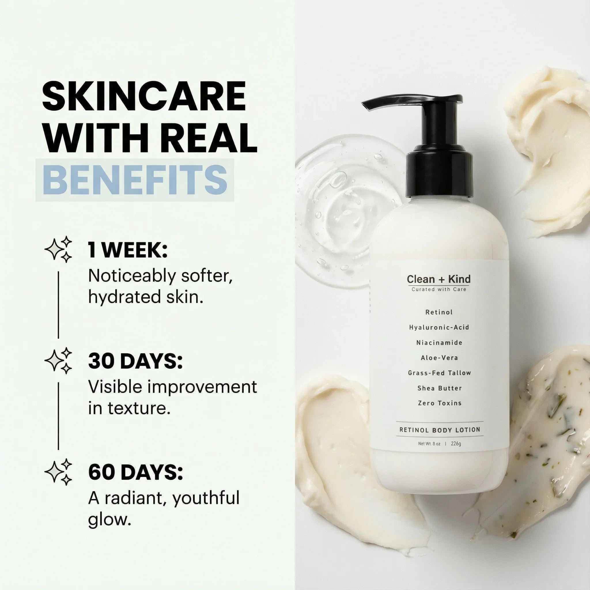 Clean + Kind Retinol Lotion
