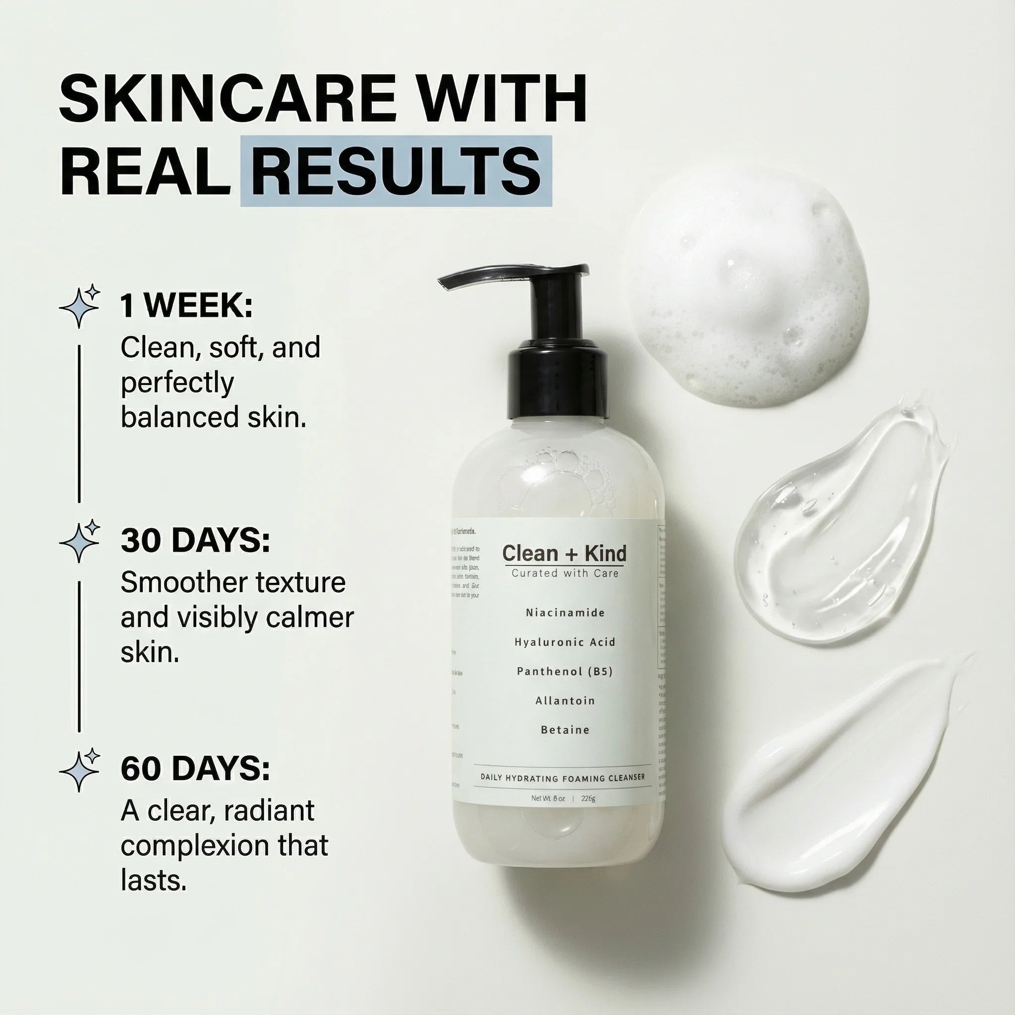 Clean + Kind Daily Facial Cleanser