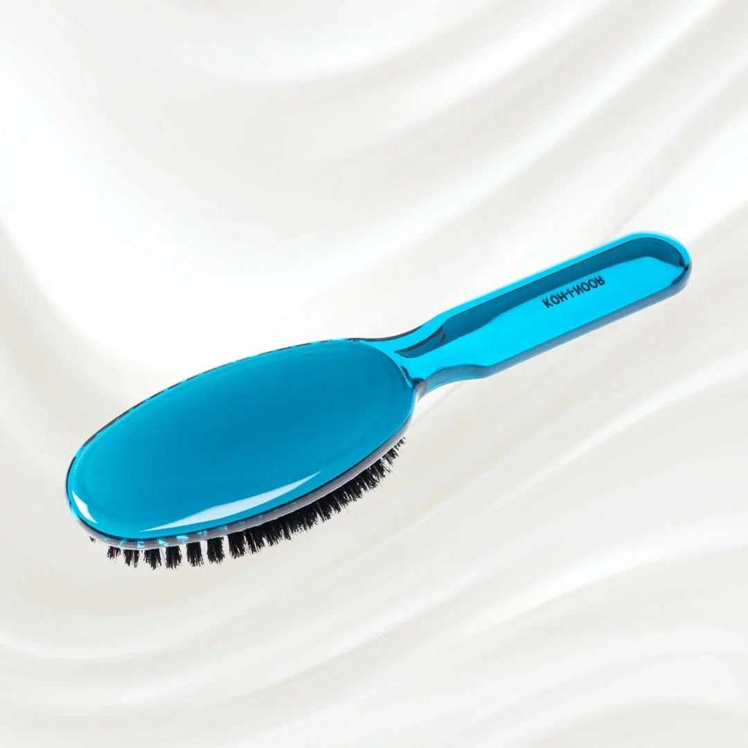 KOH-I-NOOR All Seasons Mixed Bristle Brush - Boar & Nylon for Normal to Thick Hair