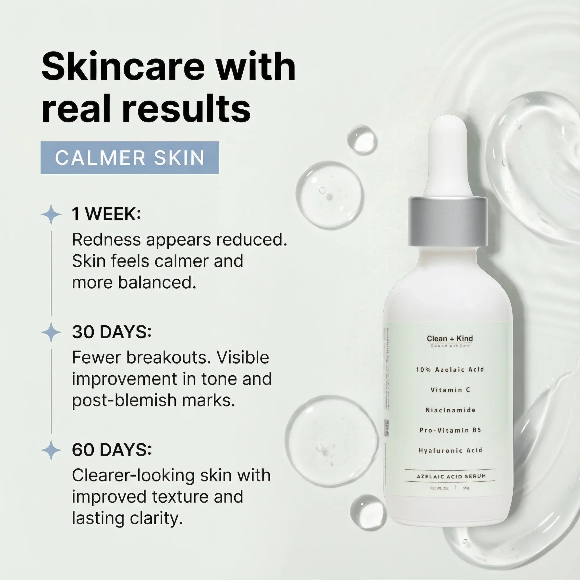 Clean + Kind Azelaic Face Serum