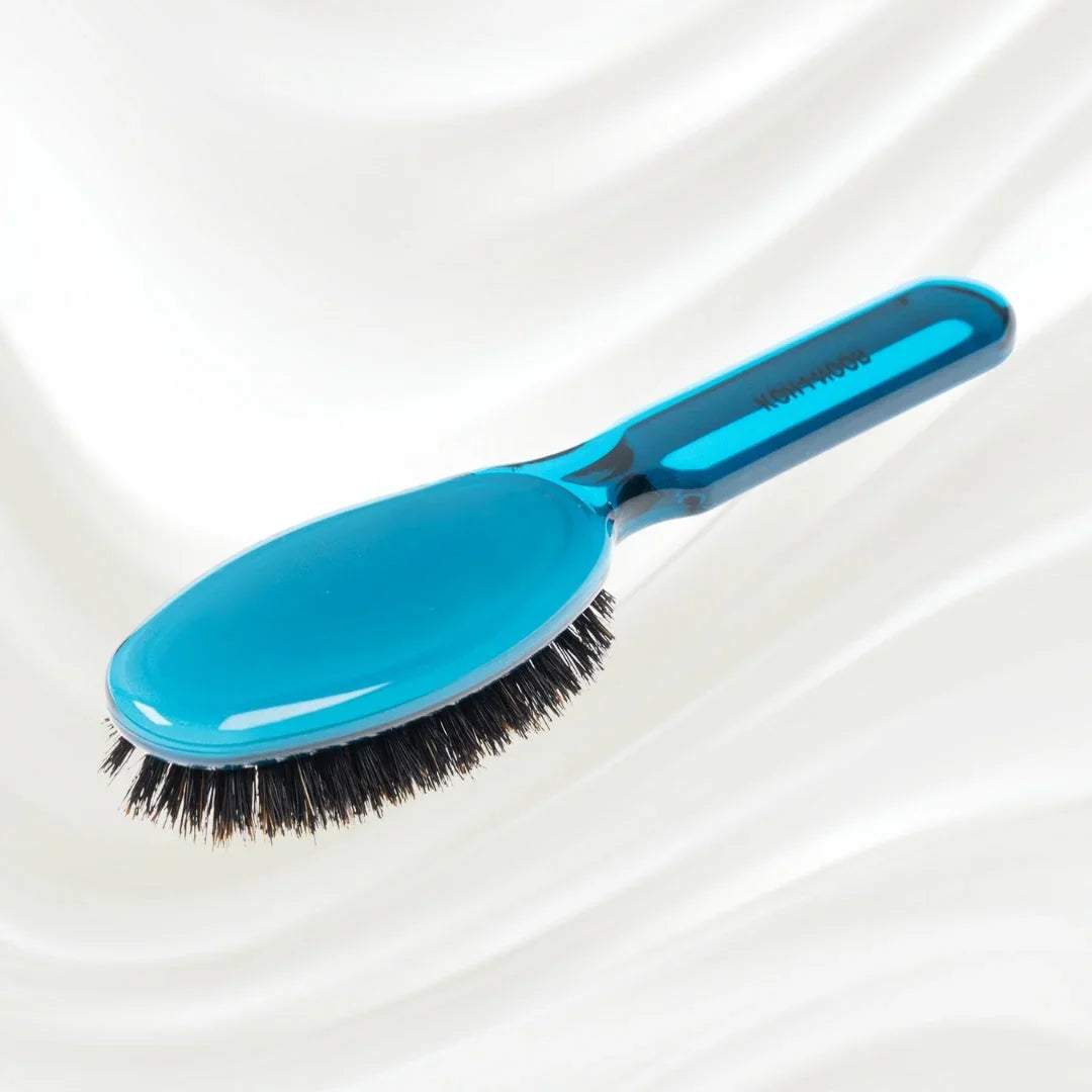 KOH-I-NOOR All Seasons Mixed Bristle Brush - Boar & Nylon for Normal to Thick Hair