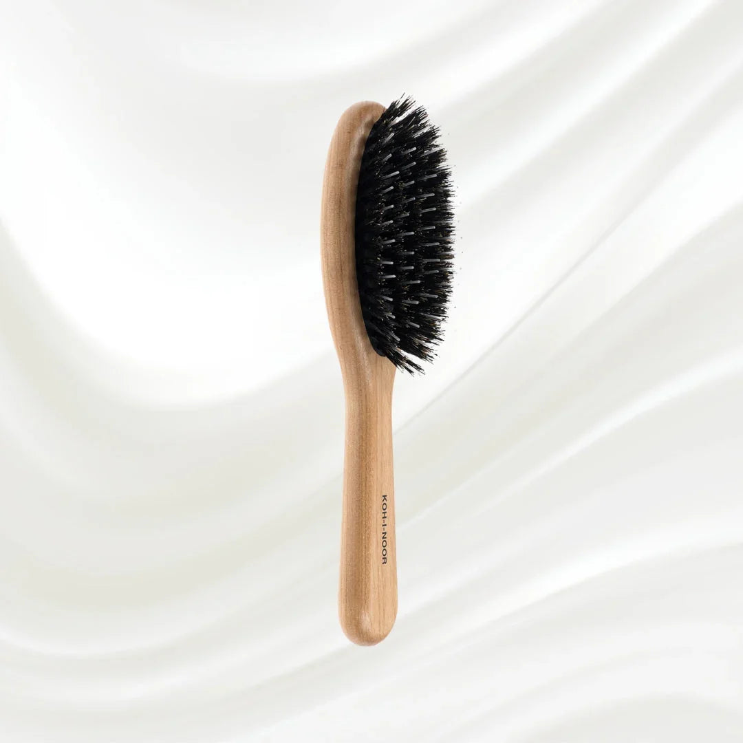 KOH-I-NOOR Legno Alder Wood Hair Brush for Normal to Thick Hair