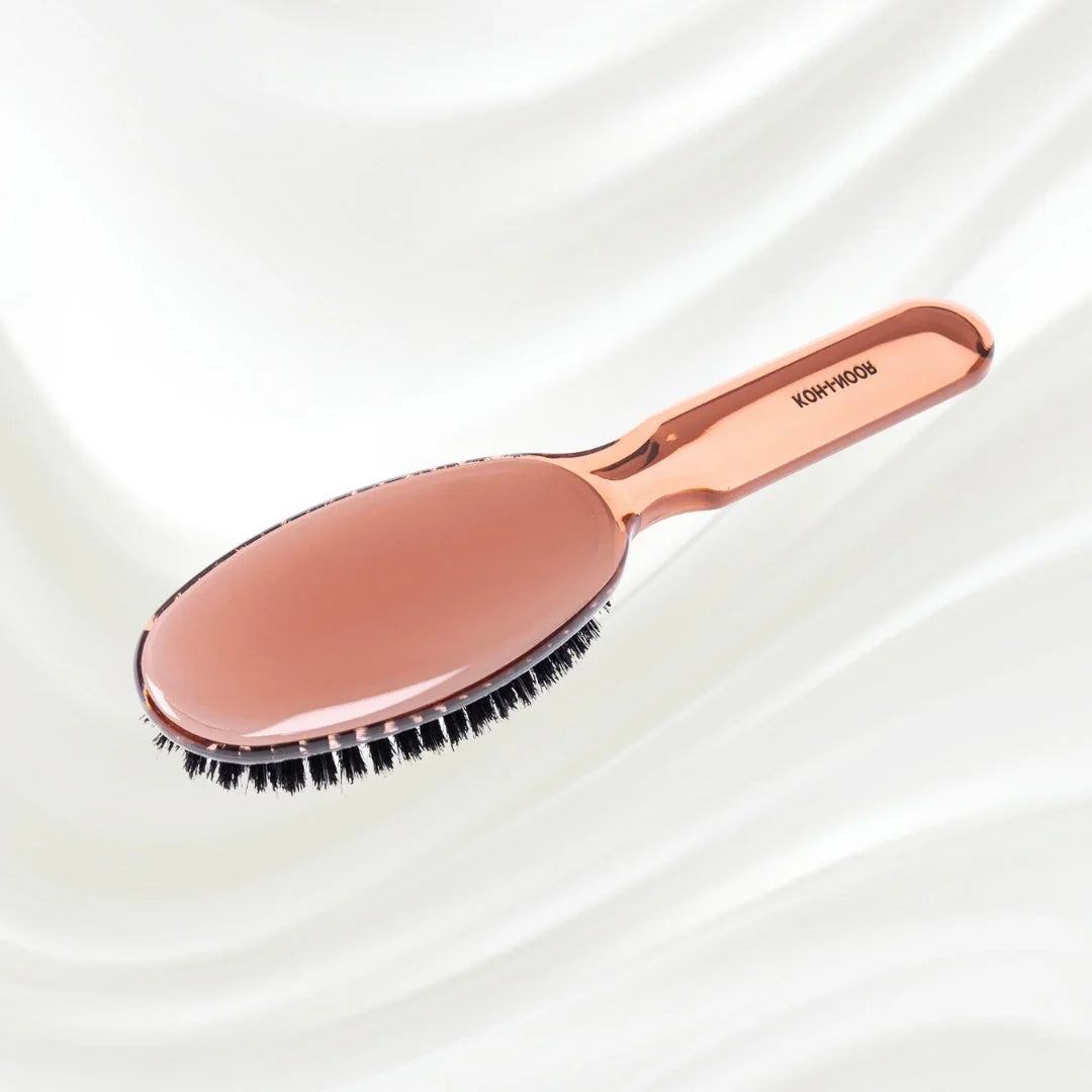 KOH-I-NOOR All Seasons Mixed Bristle Brush - Boar & Nylon for Normal to Thick Hair