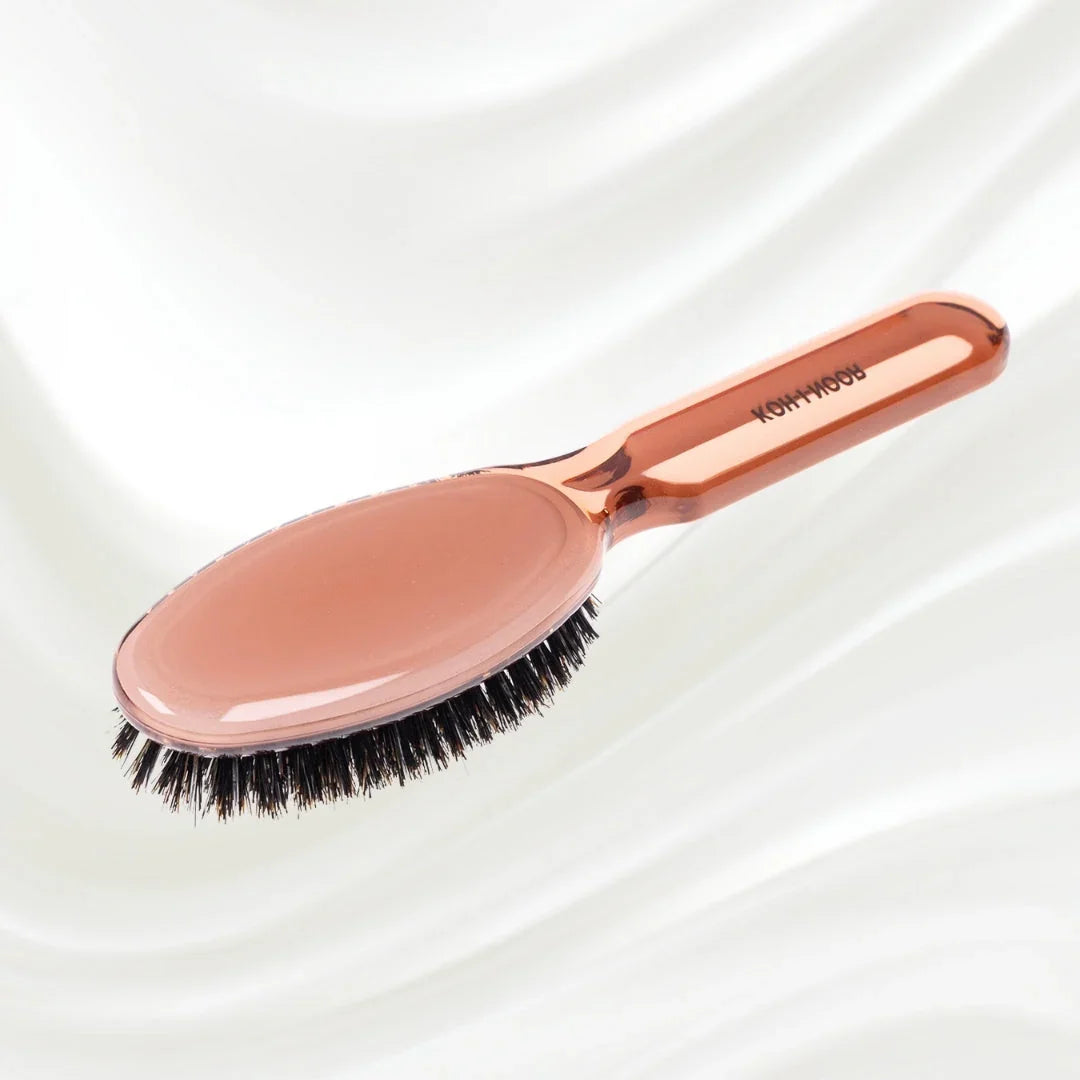 KOH-I-NOOR All Seasons Mixed Bristle Brush - Boar & Nylon for Normal to Thick Hair
