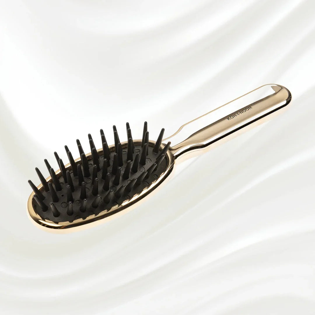 KOH-I-NOOR Metallic Pneumatic Detangling Hairbrush