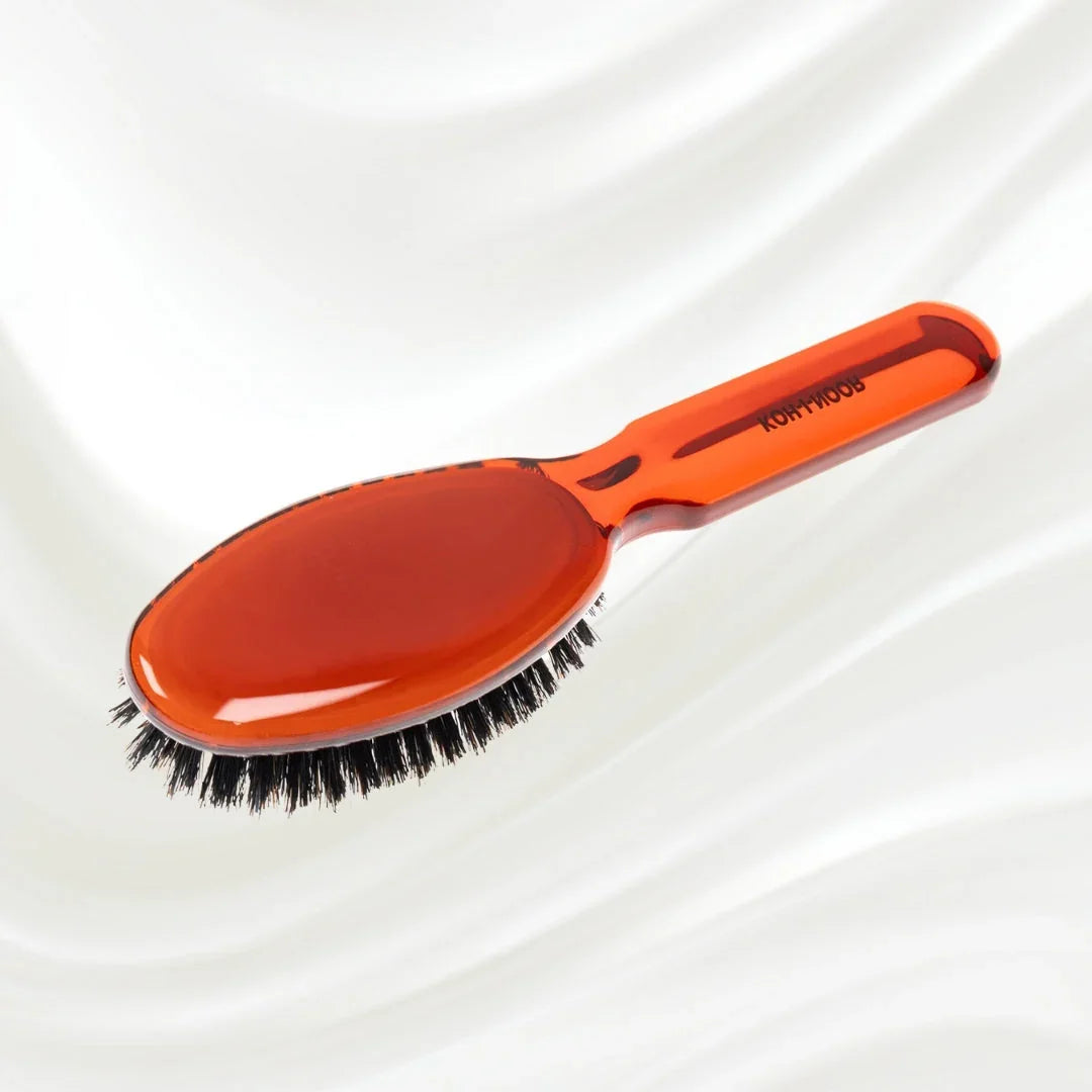 KOH-I-NOOR All Seasons Mixed Bristle Brush - Boar & Nylon for Normal to Thick Hair