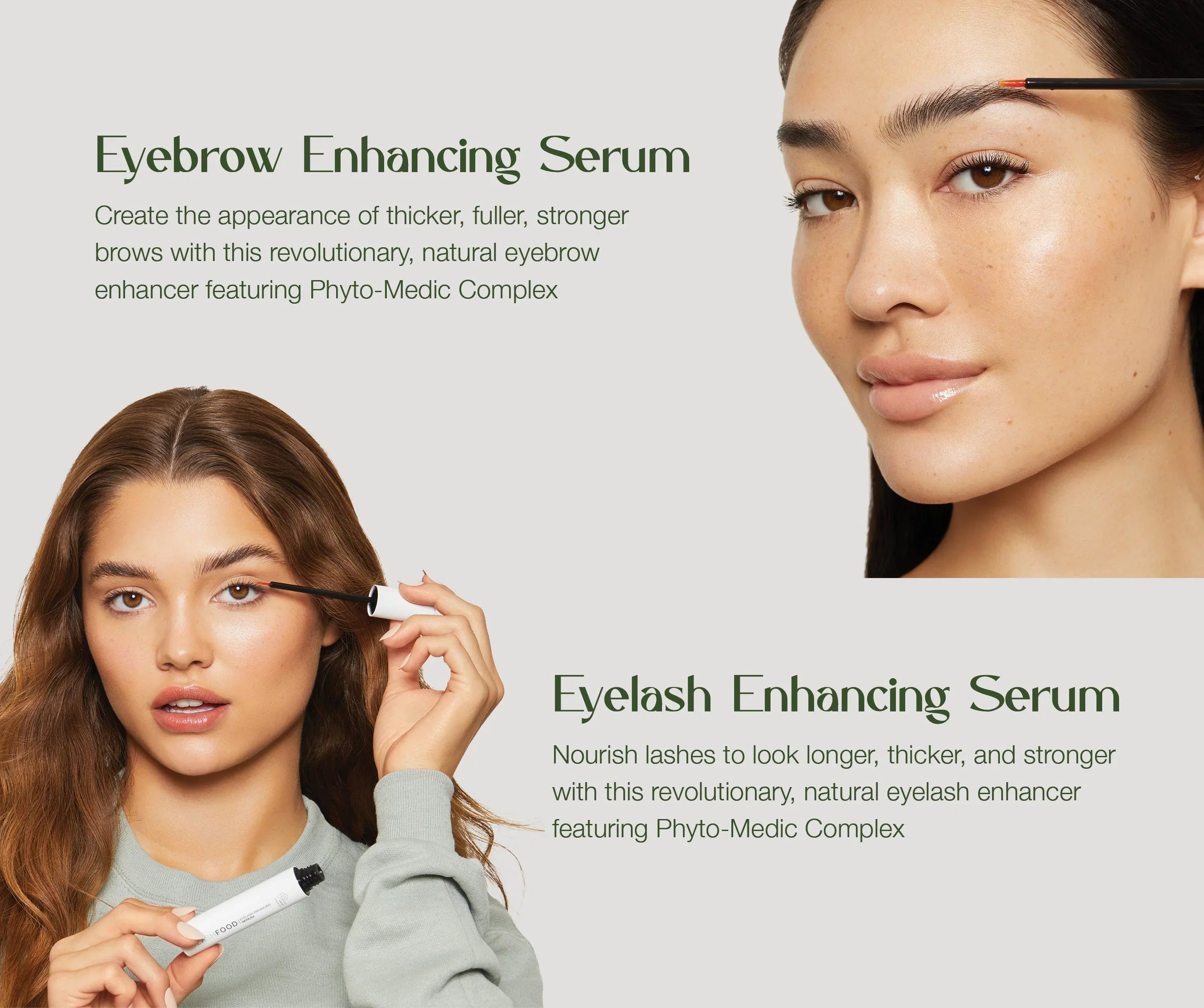 LASHFOOD Lash + Brow Enhancer Serum Duo