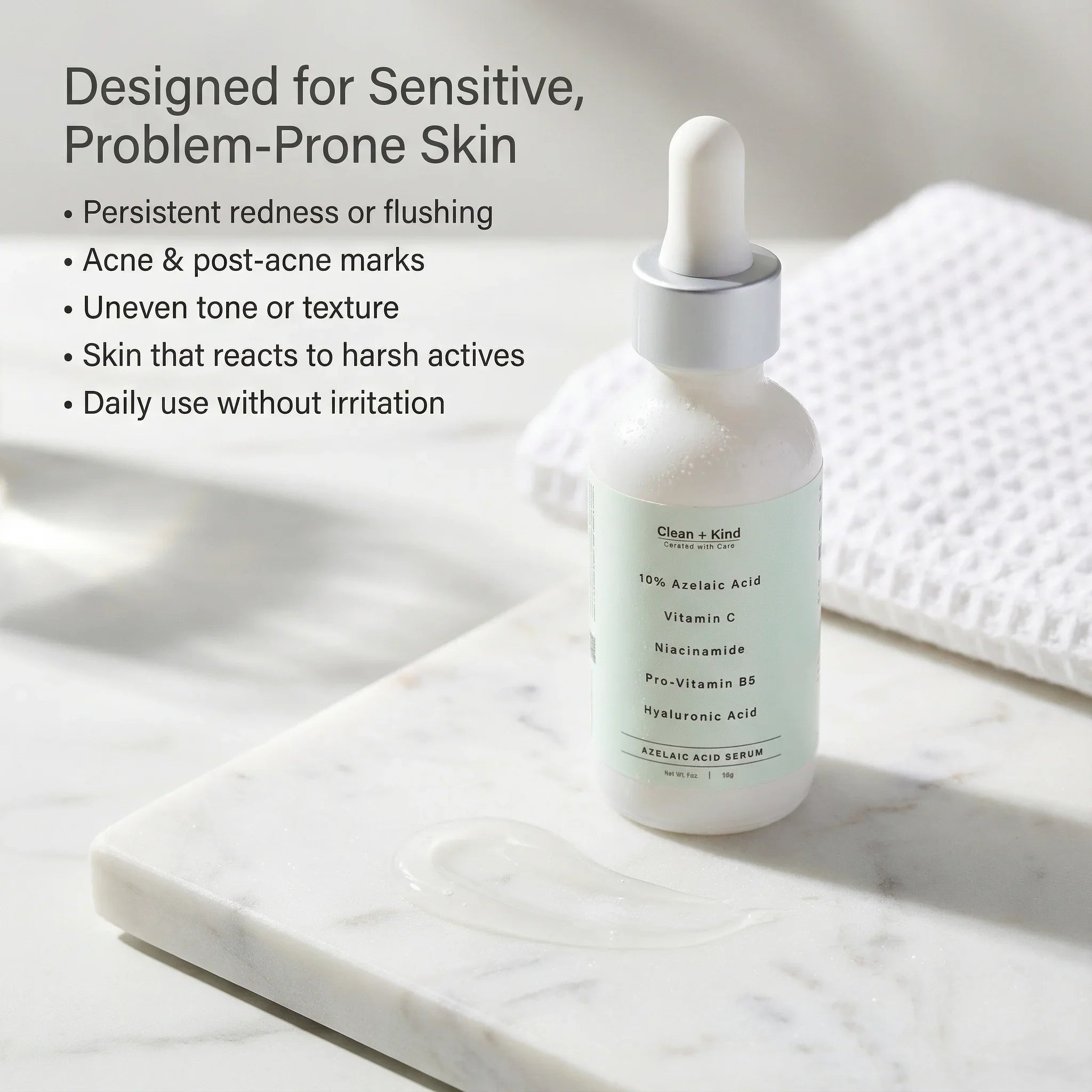 Clean + Kind Azelaic Face Serum