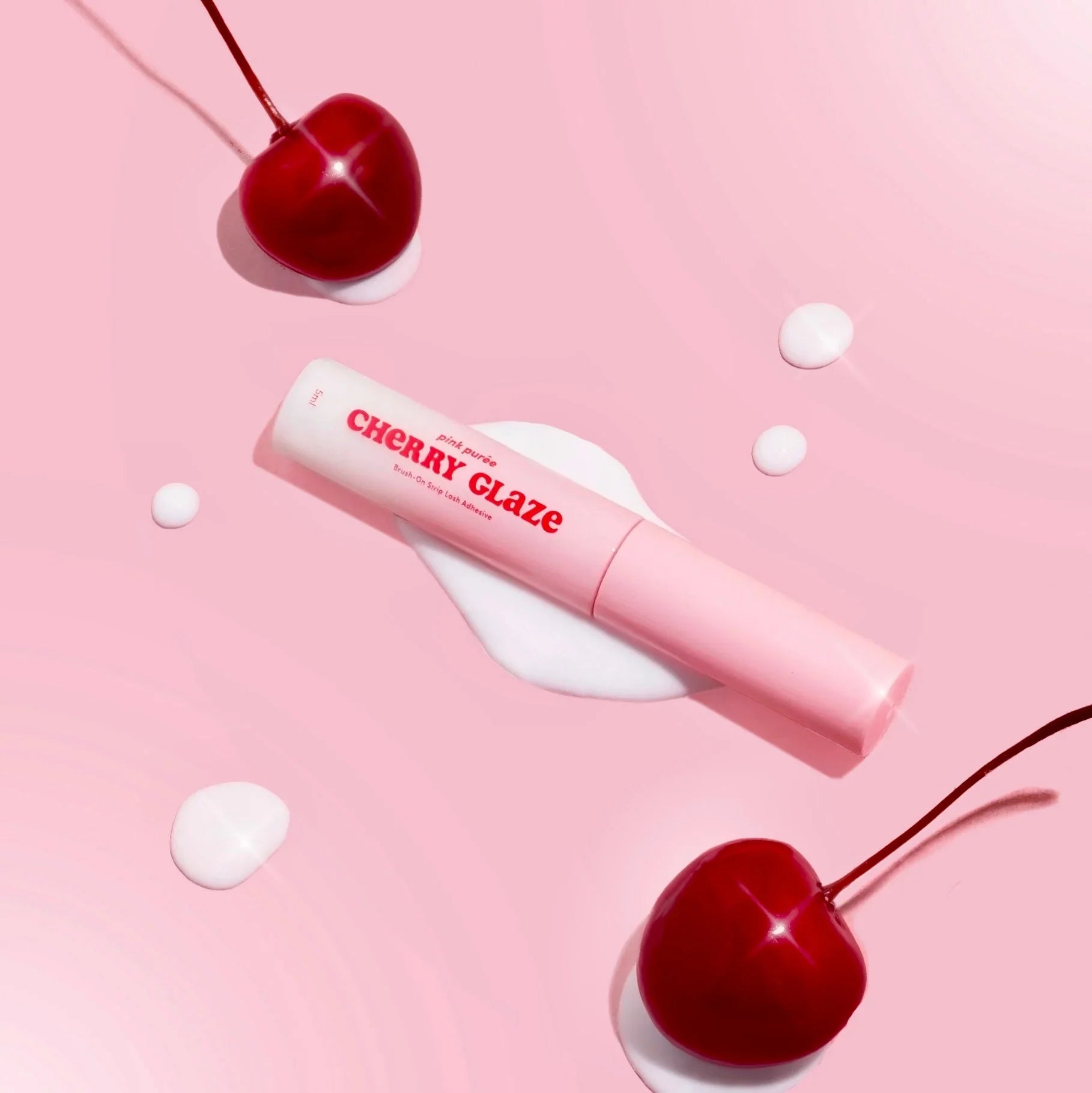 Pink Purée Cherry Glaze Adhesive
