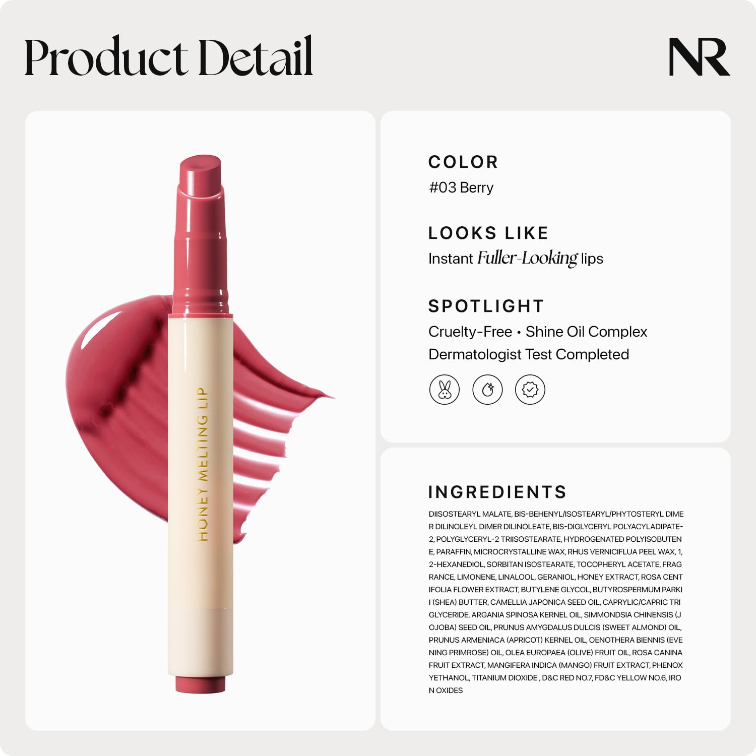 Nature Republic Berry Lip Melting Stick