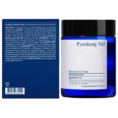 Pyunkang Yul Moisture Cream - Facial Moisturizer Shea Butter, Jojoba Oil 3.4 Fl oz - Image 4